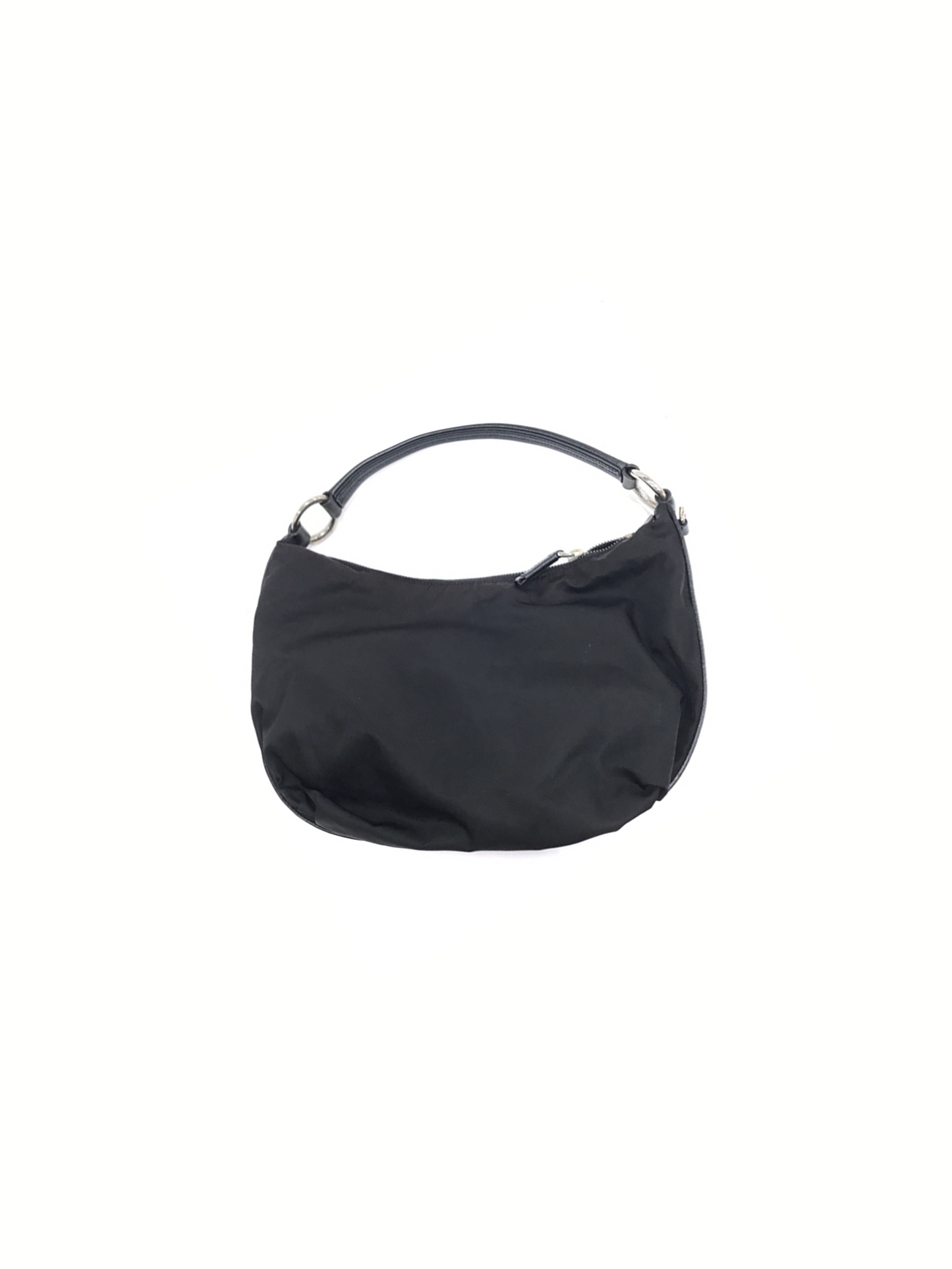 Prada 2000s Black Nylon Mini Handbag