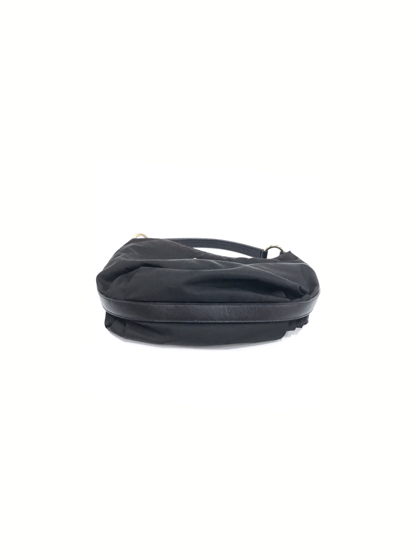 Prada 2000s Black Nylon Mini Handbag