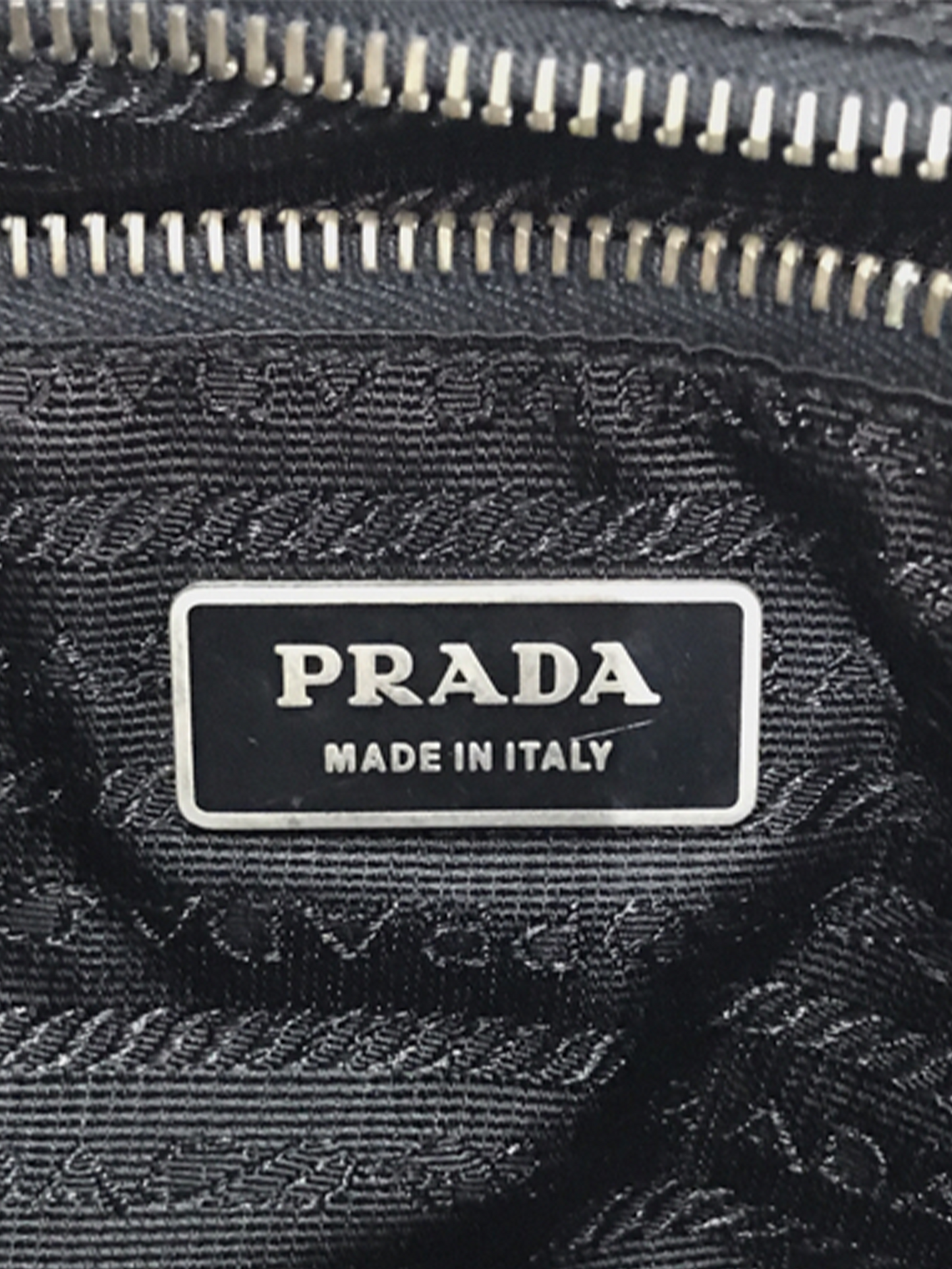 Prada 2000s Black Nylon Mini Handbag