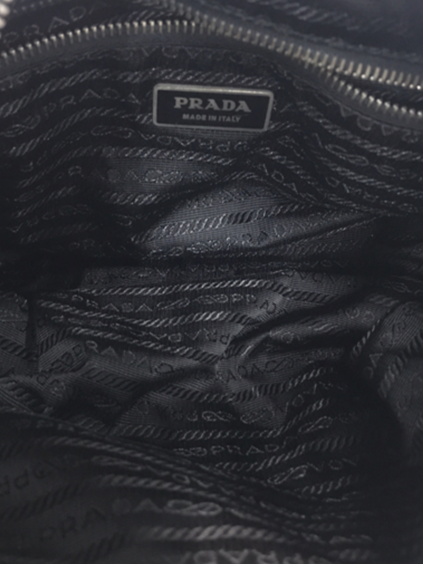 Prada 2000s Black Nylon Mini Handbag