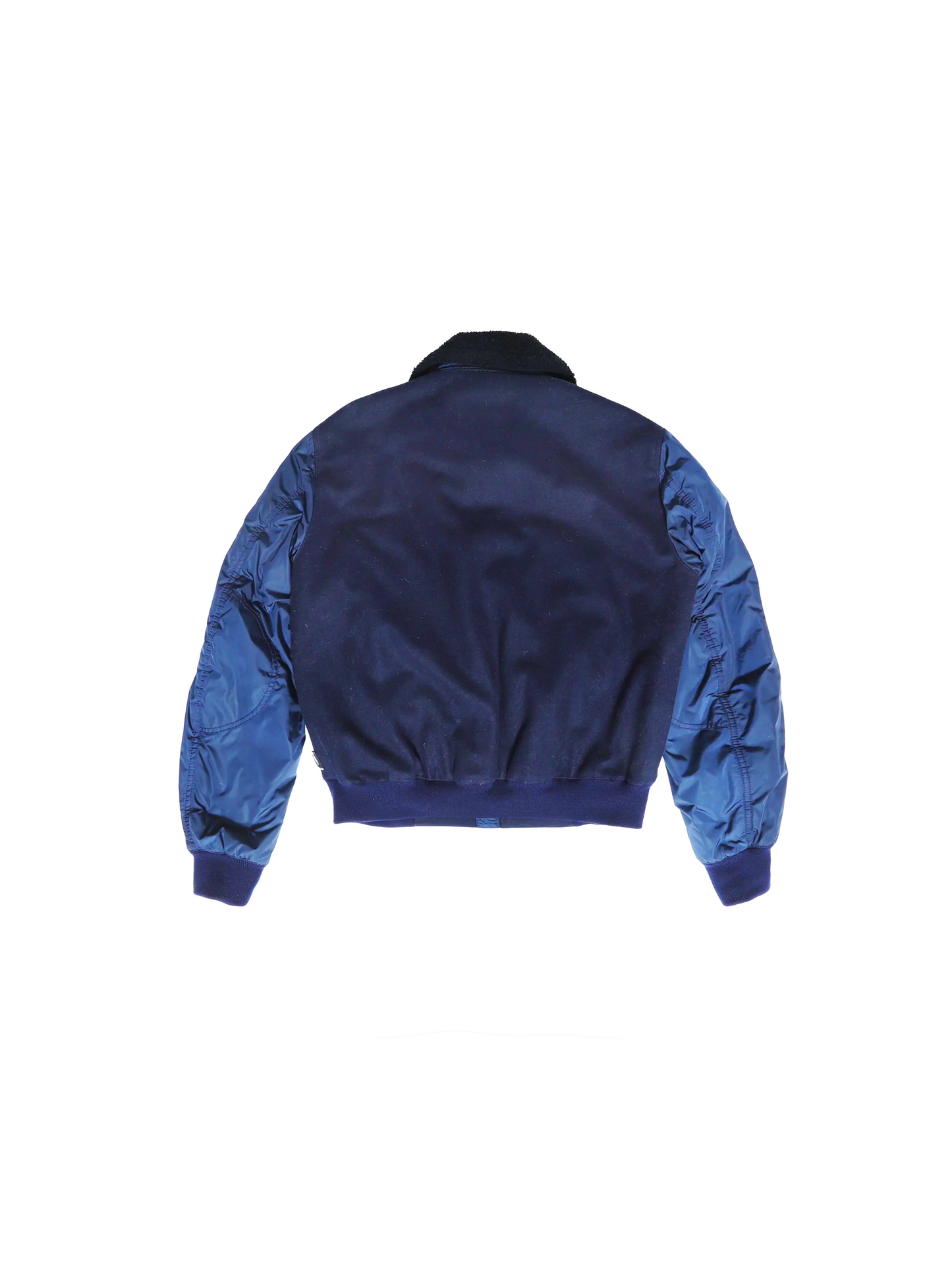 Prada 2000s Sports Wool and Nylon Mix Jacket