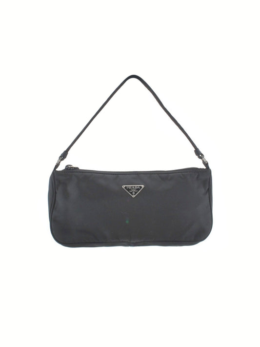 Prada 2000s Black Nylon Tessuto Handbag