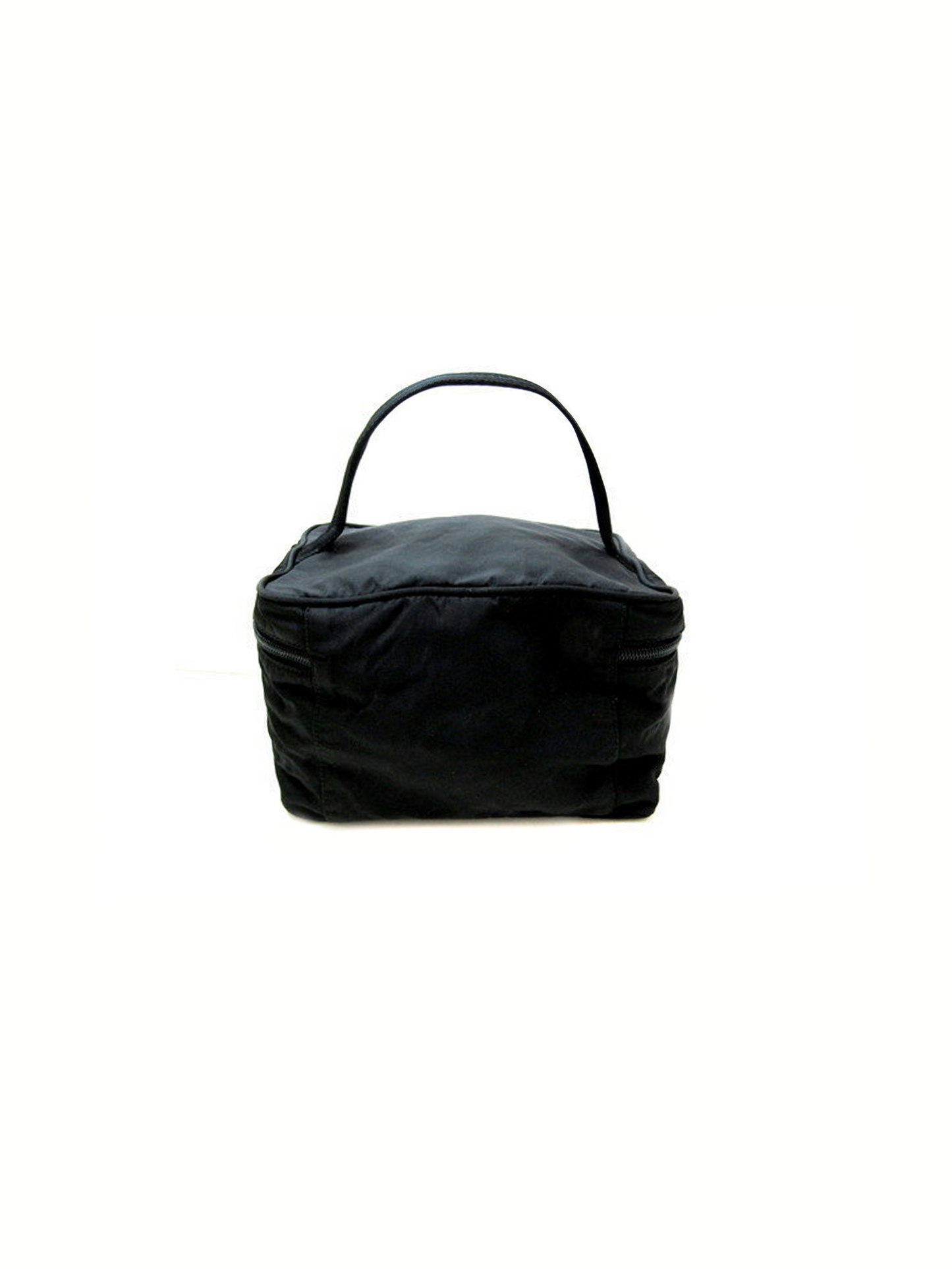 Prada 2000s Nylon Black Vanity Bag