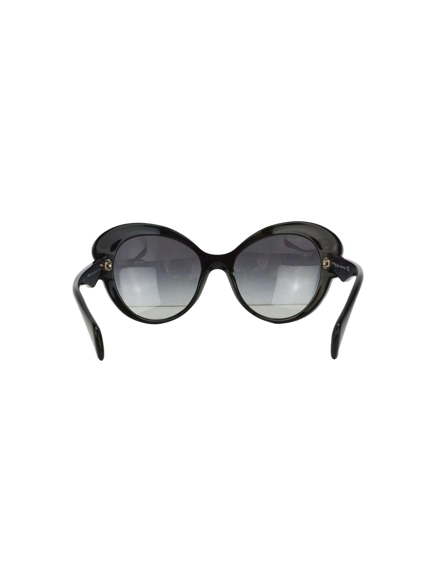Prada 2010s Baroque Cat Eye Sunglasses