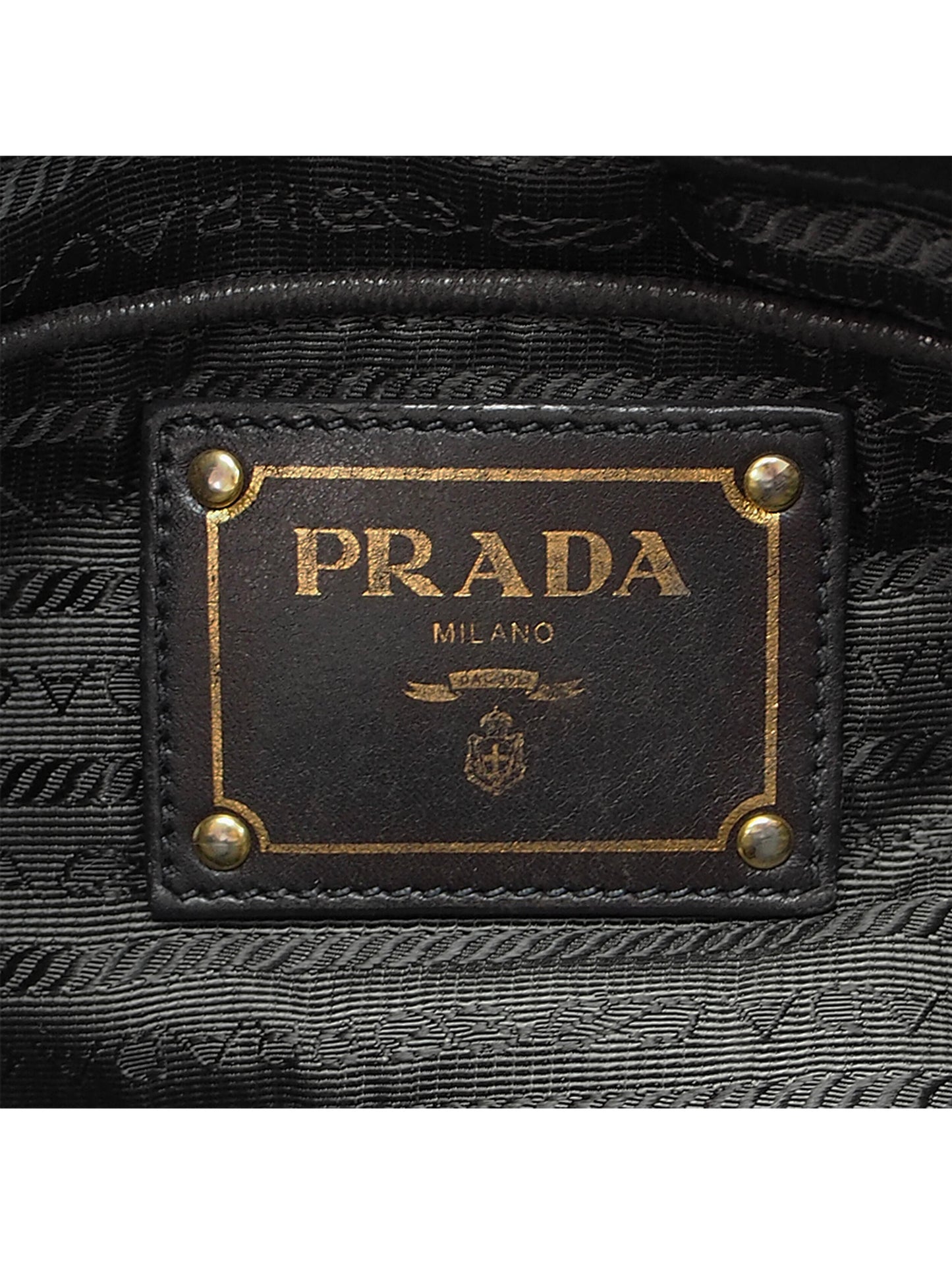 Prada 2000s Tessuto Gauffre Handbag