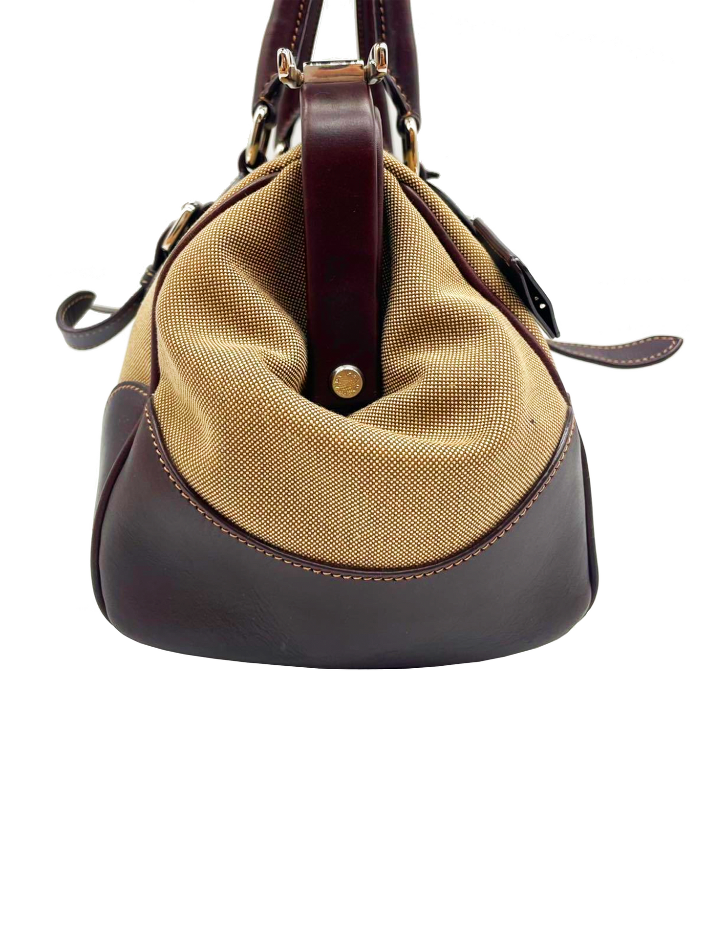 Prada 2000s Rare Clasp Milano Handbag