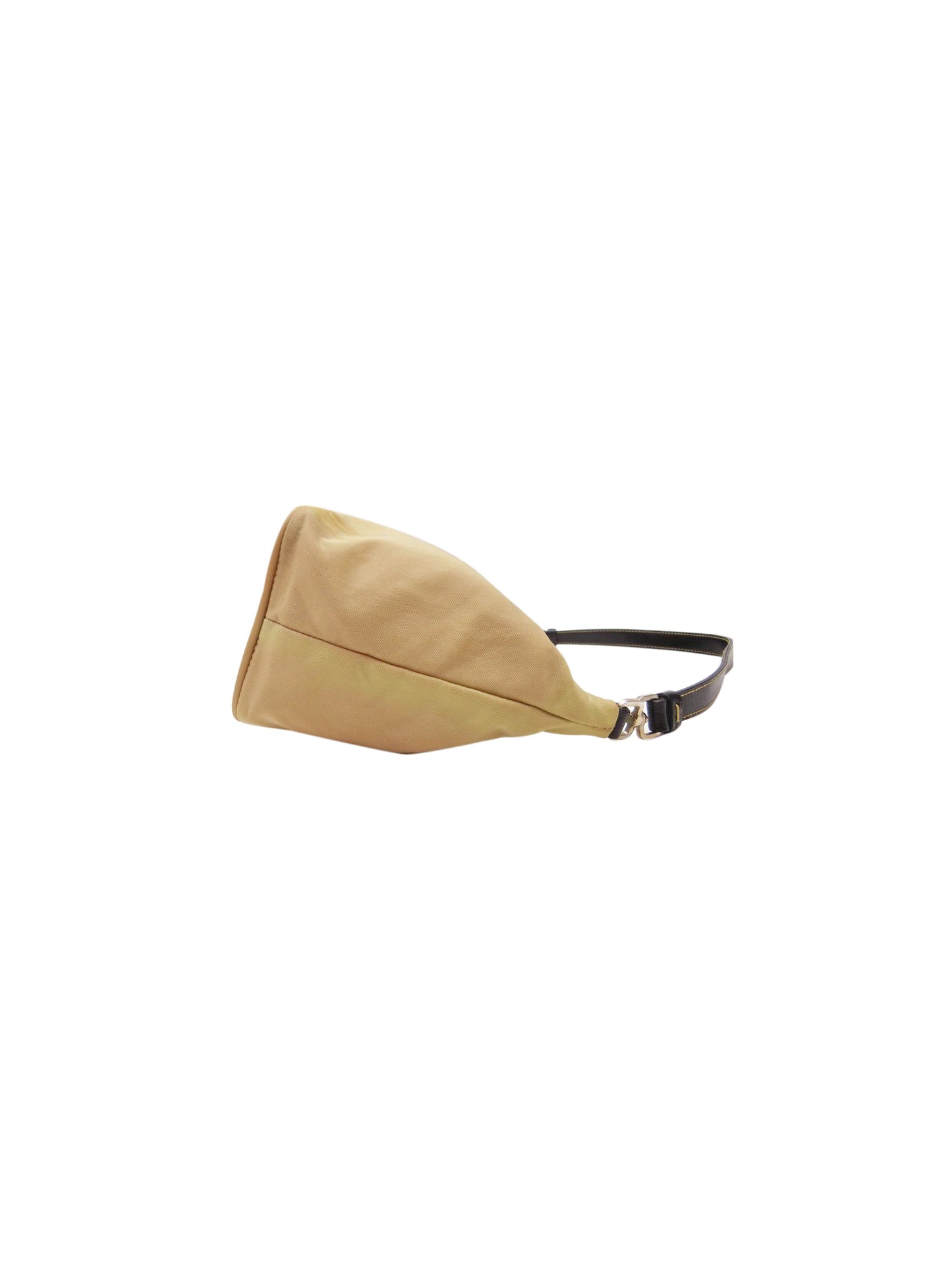 Prada 2000s Yellow Nylon Handbag