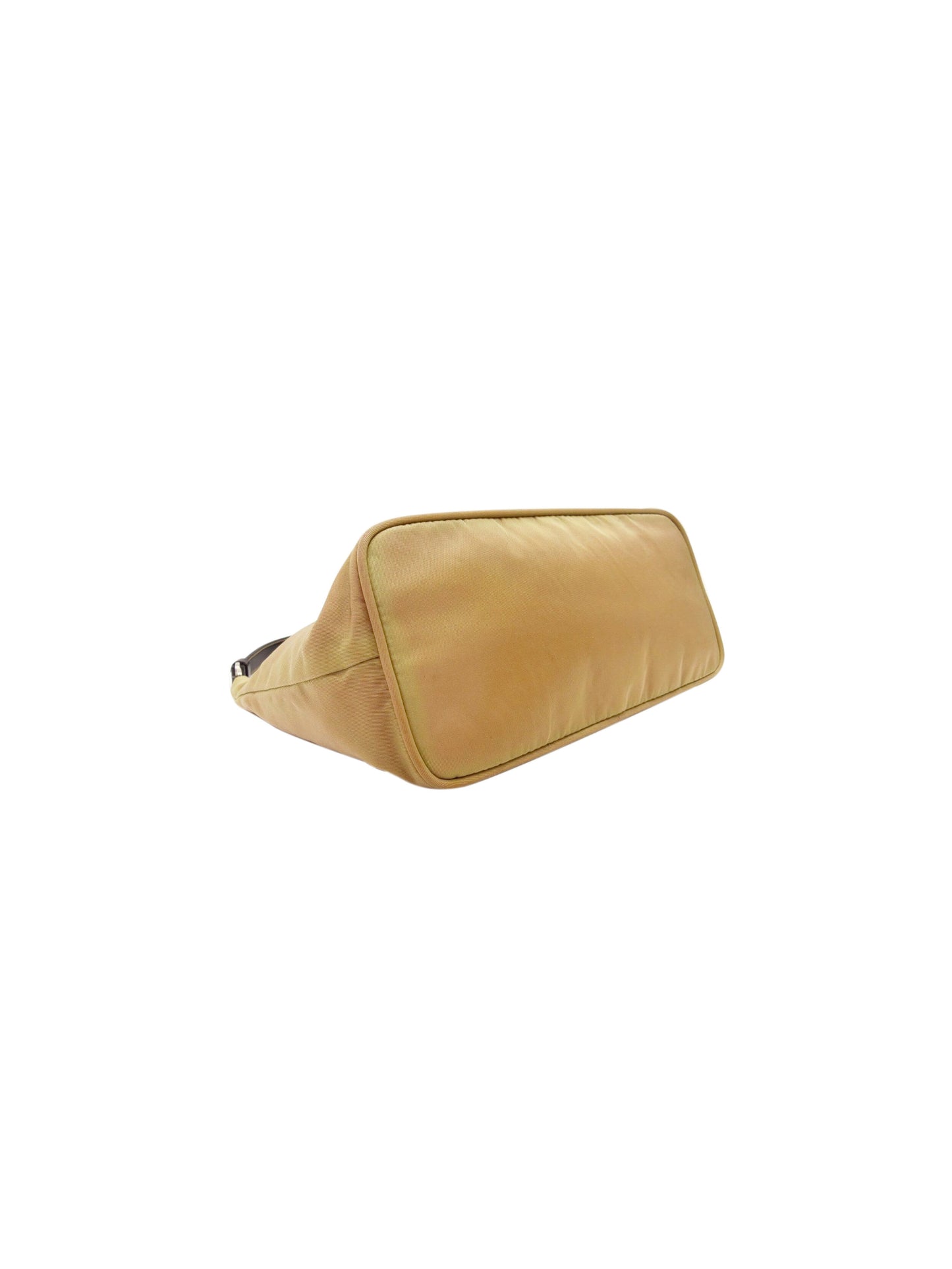 Prada 2000s Yellow Nylon Handbag