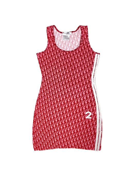 Christian Dior Diorissimo Red 2002 Dress