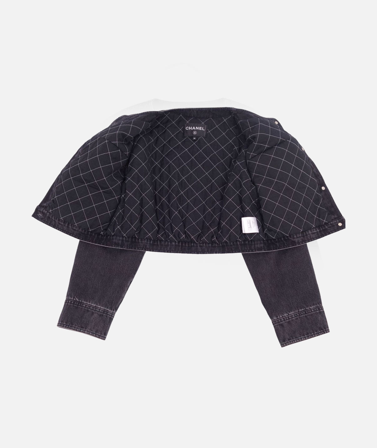 Chanel 2020 Black Denim Four Pocket Jacket