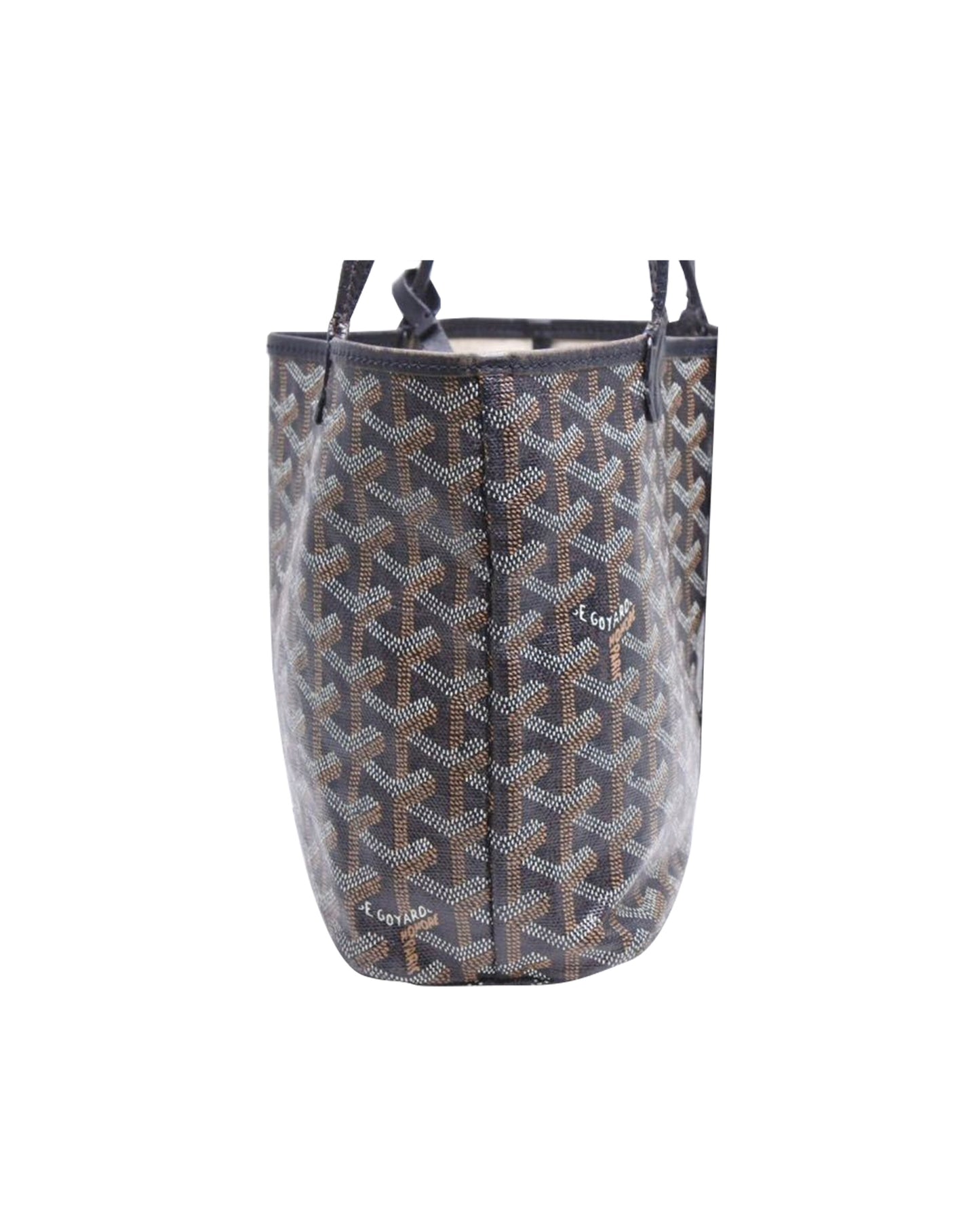 Goyard 2000s Junior Saint Louis Mini Black Tote