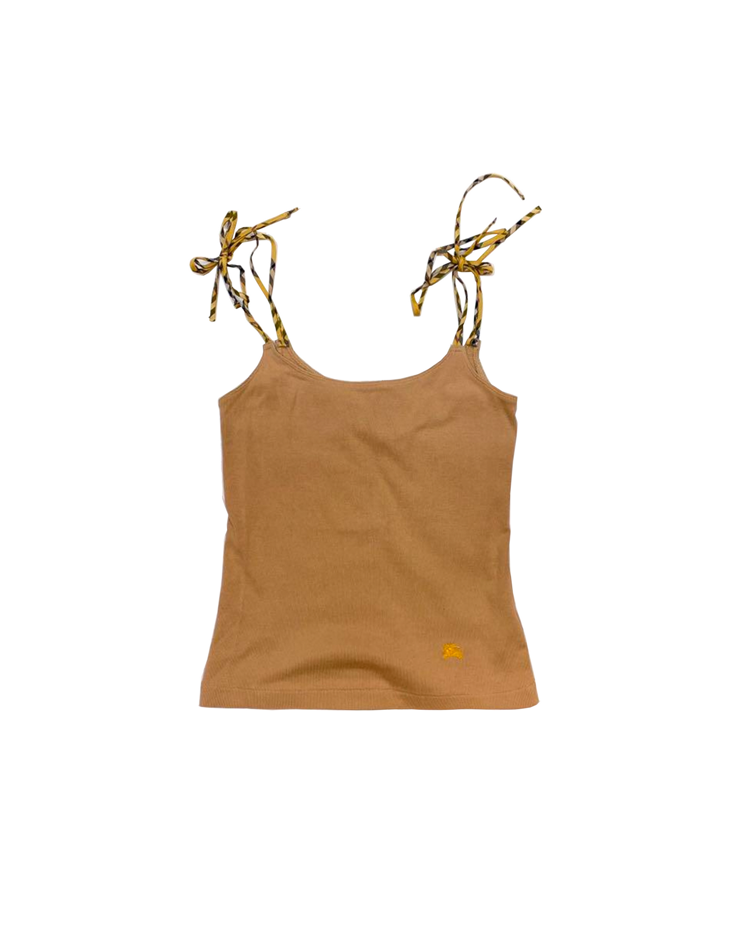 Burberry 2000s Blue Label Beige Tank