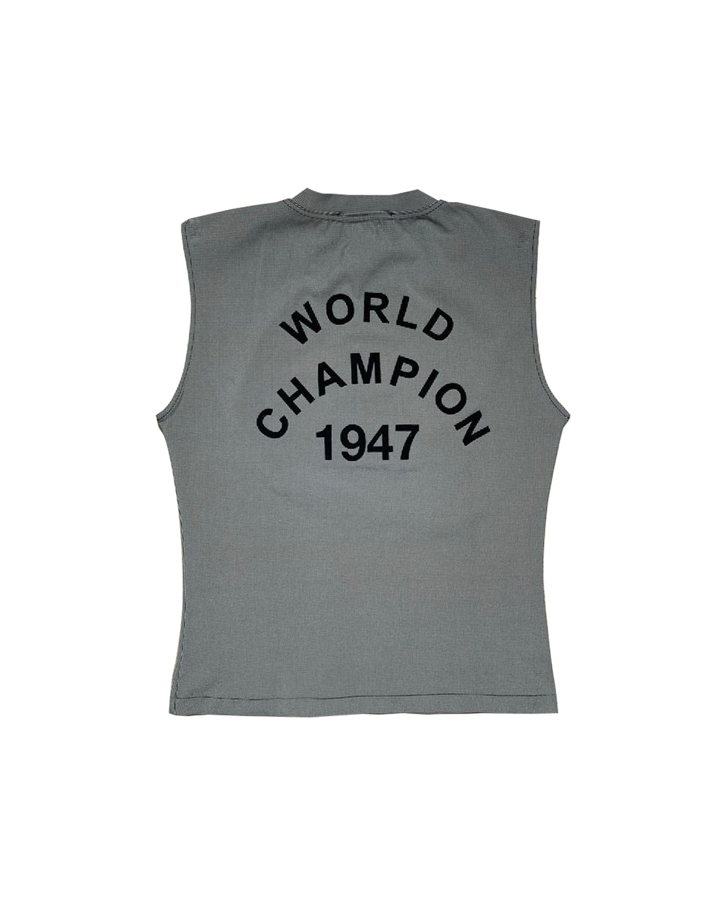 Christian Dior 2000s Gingham Tank Top Rare