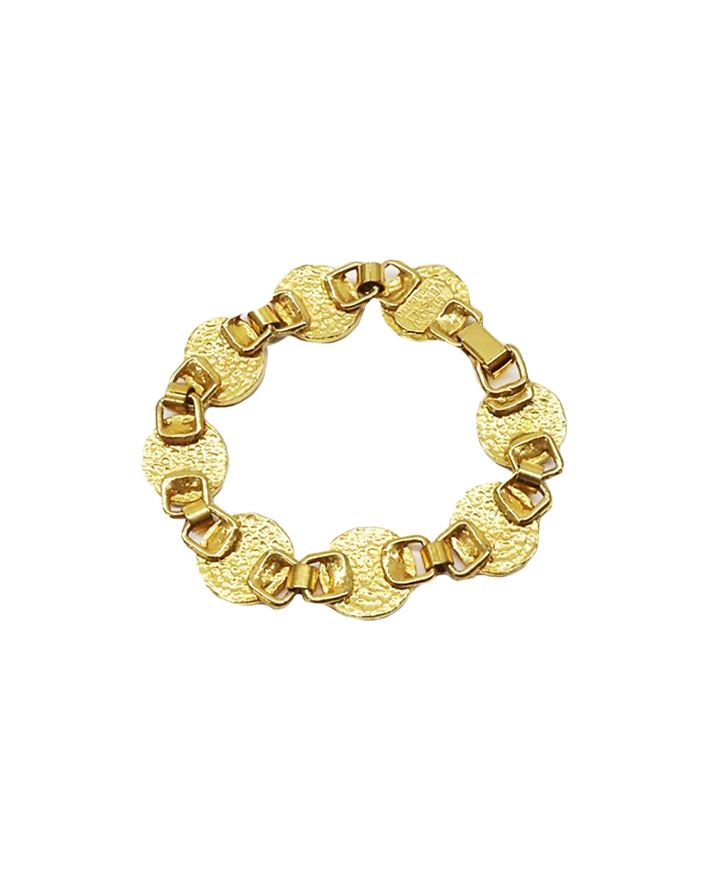 Versace 2000s Gold Medallion Bracelet