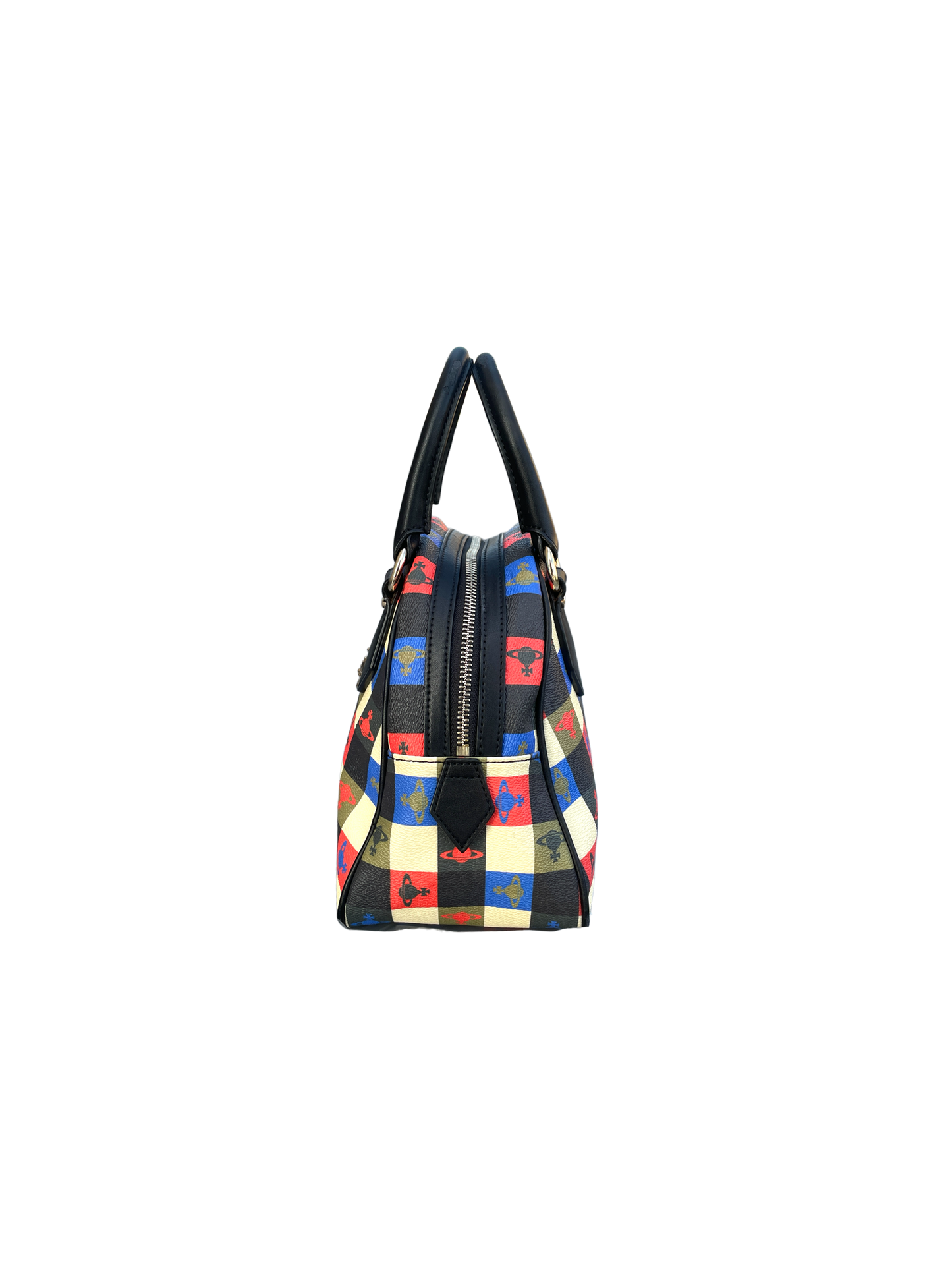 Vivienne Westwood 2000s Plaid Orb Bag