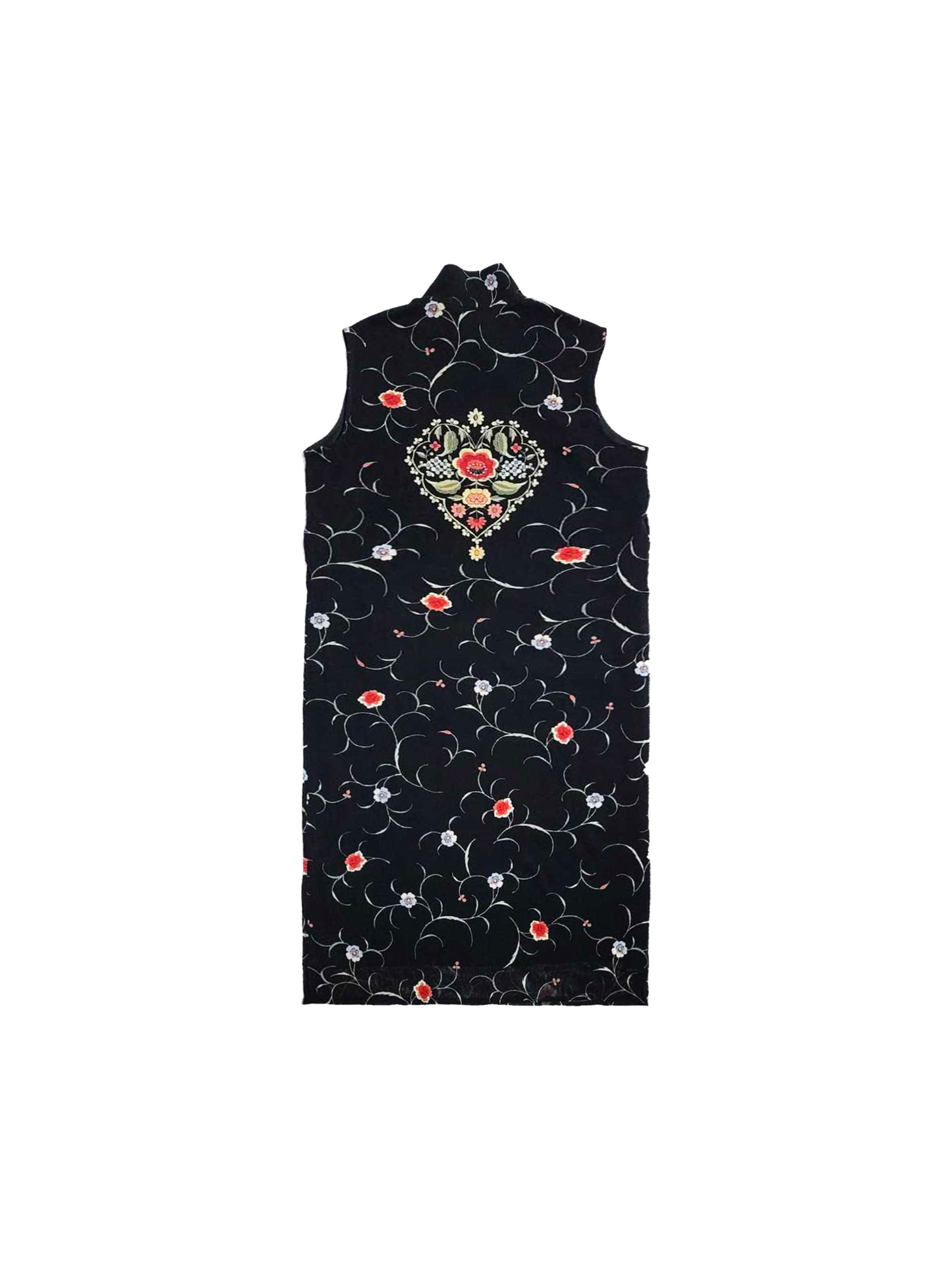 Vivienne Tam Chinese Heart 1990s Mock Dress