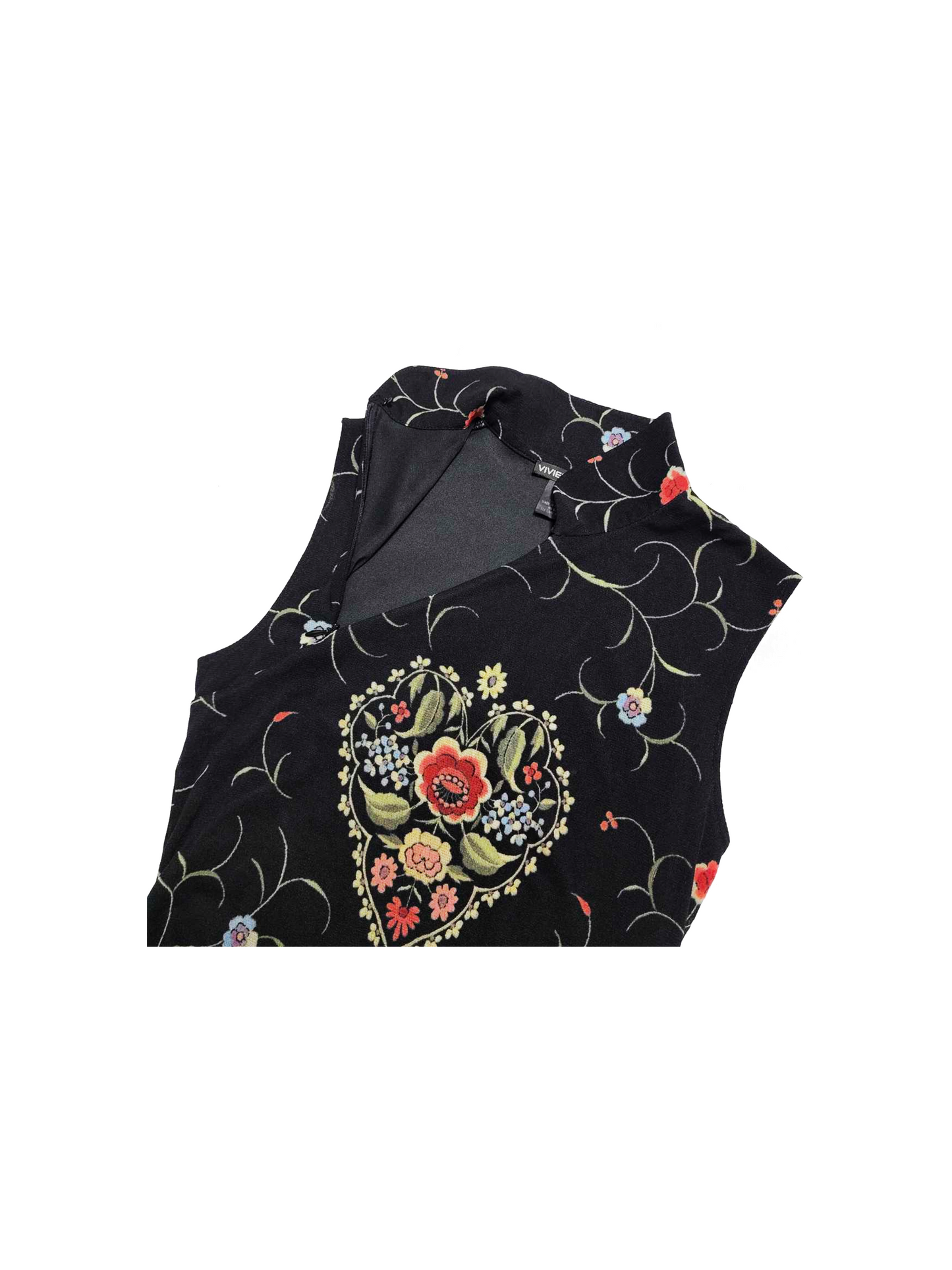 Vivienne Tam Chinese Heart 1990s Mock Dress