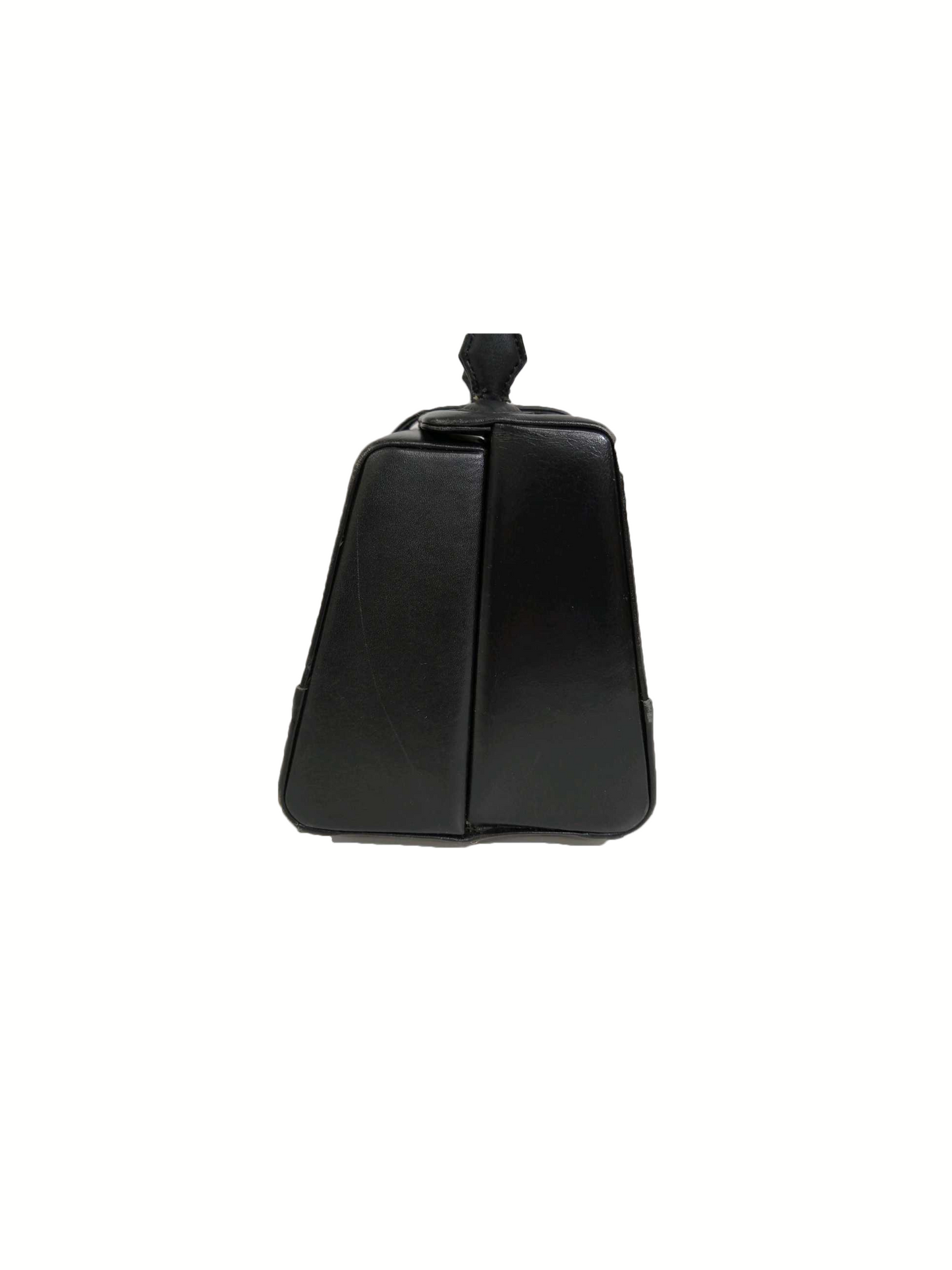 Vivienne Westwood 2000s Leather Small Black Bag