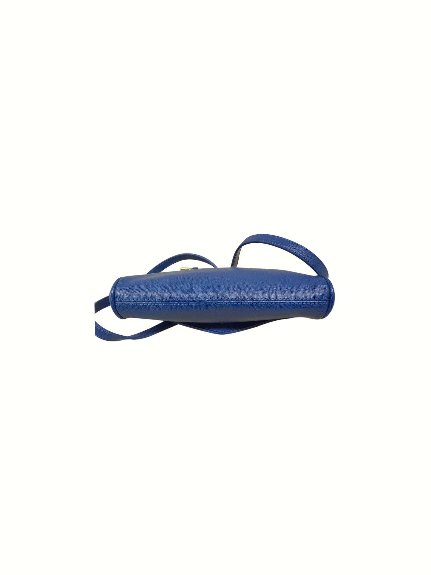 Vivienne Westwood 2000s Blue Leather Shoulder Bag