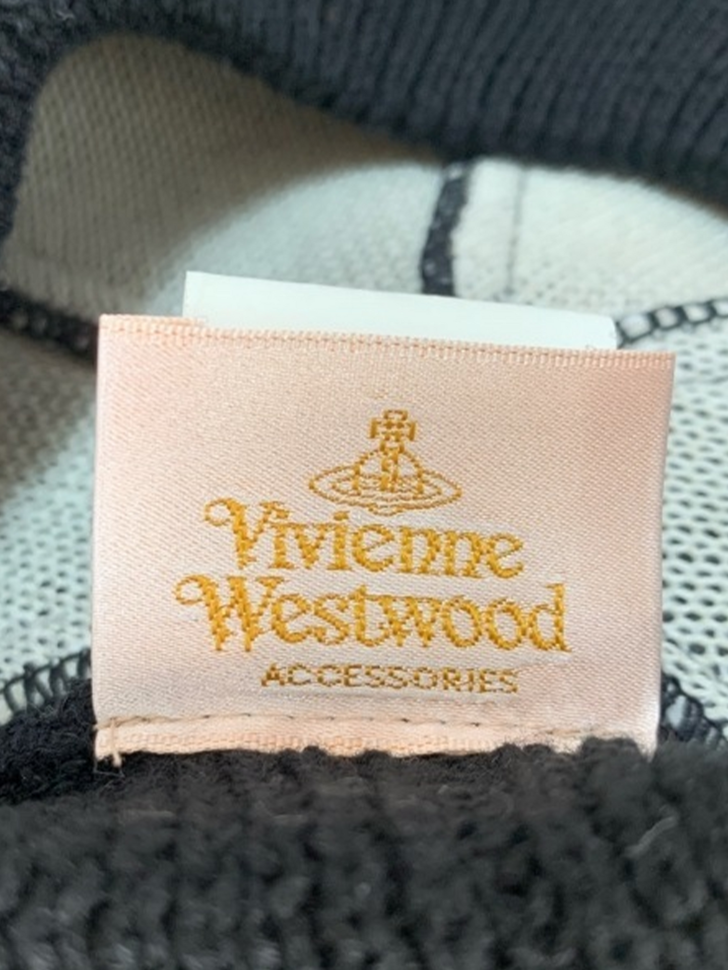 Vivienne Westwood 2000s Knit Black Beret