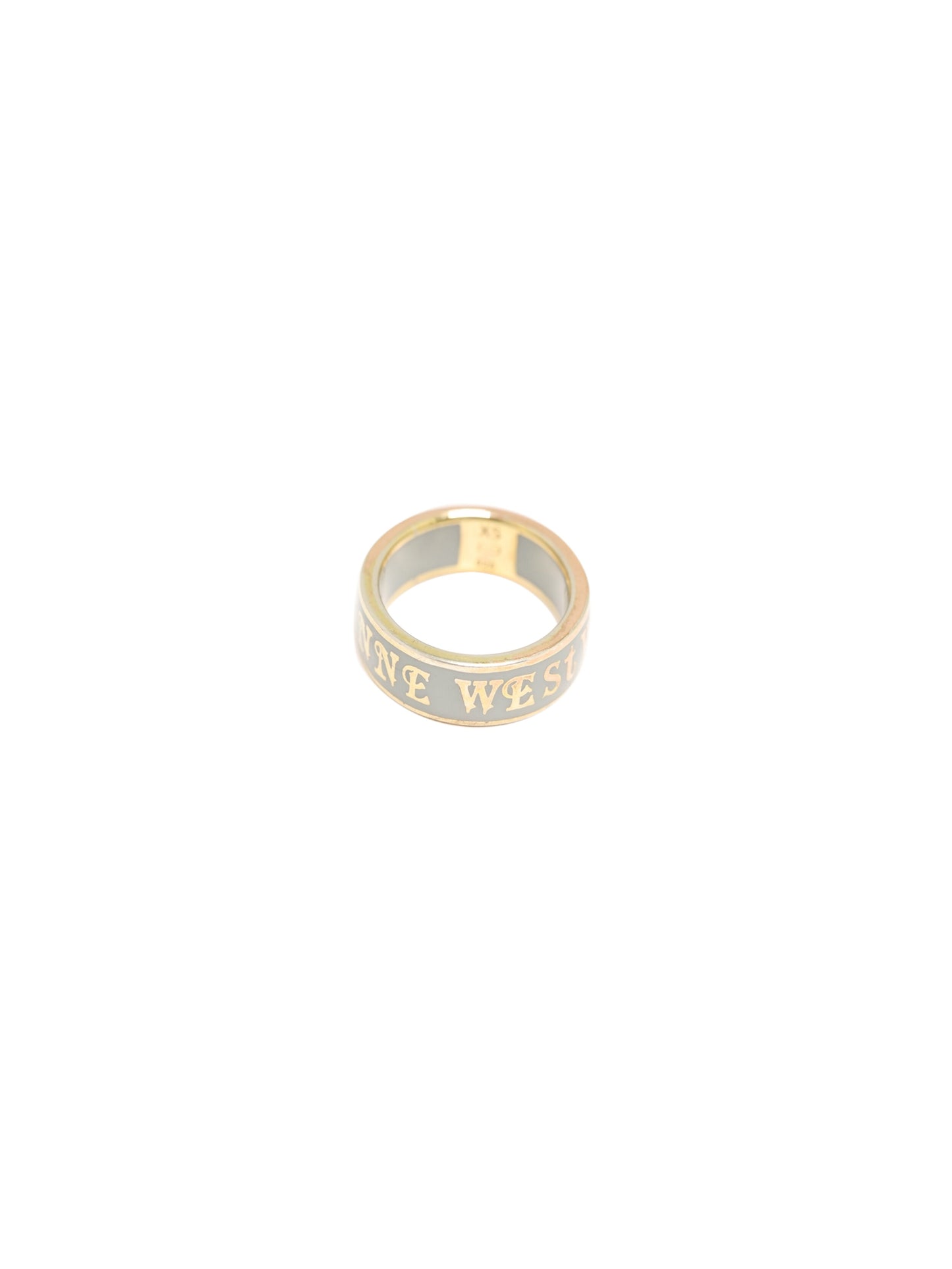 Vivienne Westwood 2000s Gold and Gray Ring