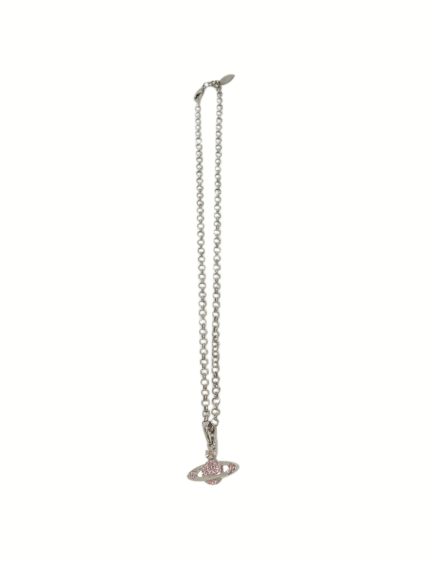Vivienne Westwood 2000s Pink Rhinestone Necklace