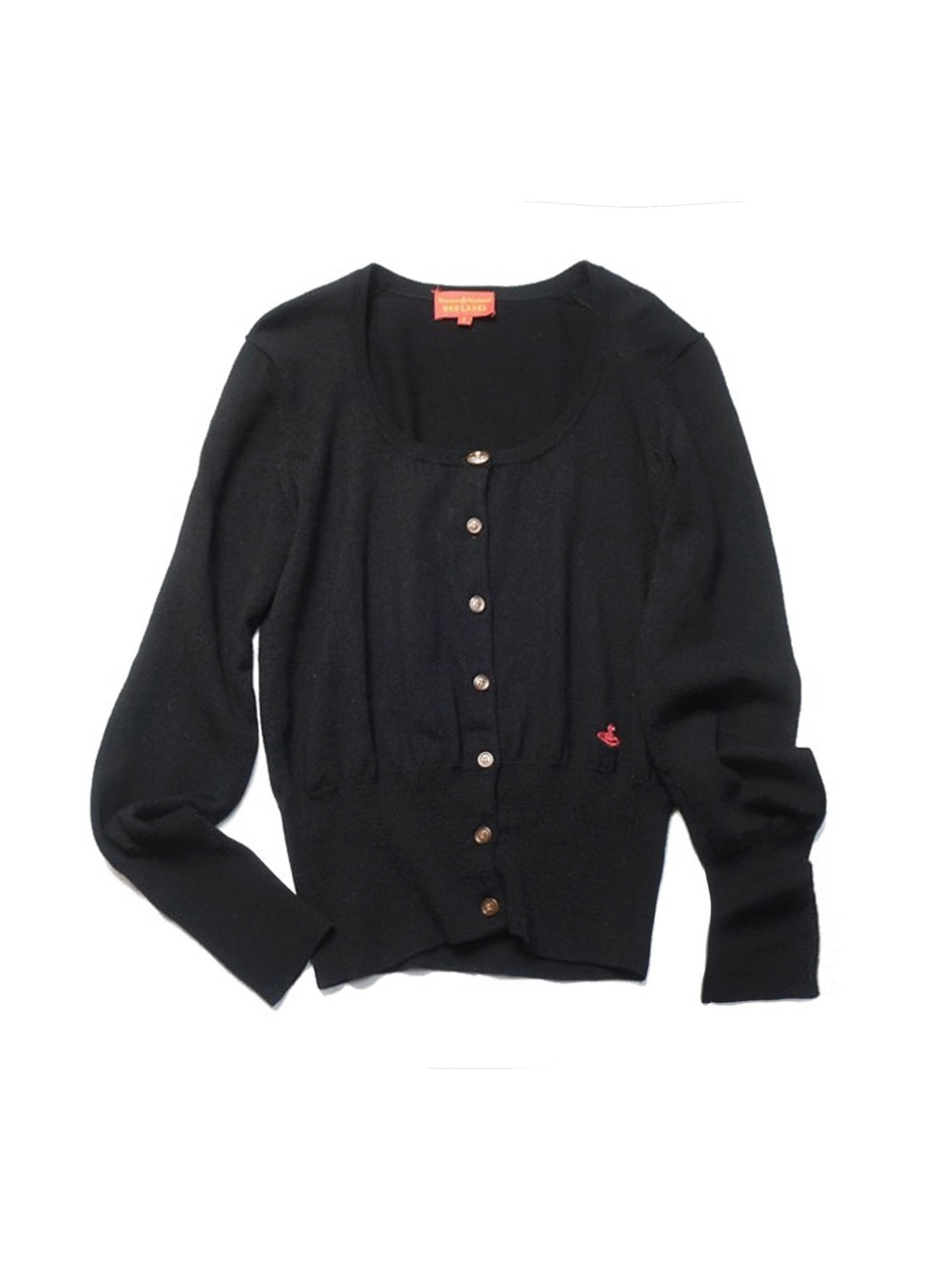 Vivienne Westwood 2000s Black Orb Cardigan
