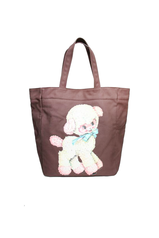 Vivienne Westwood 2000s Rare Brown Lamb Tote Bag
