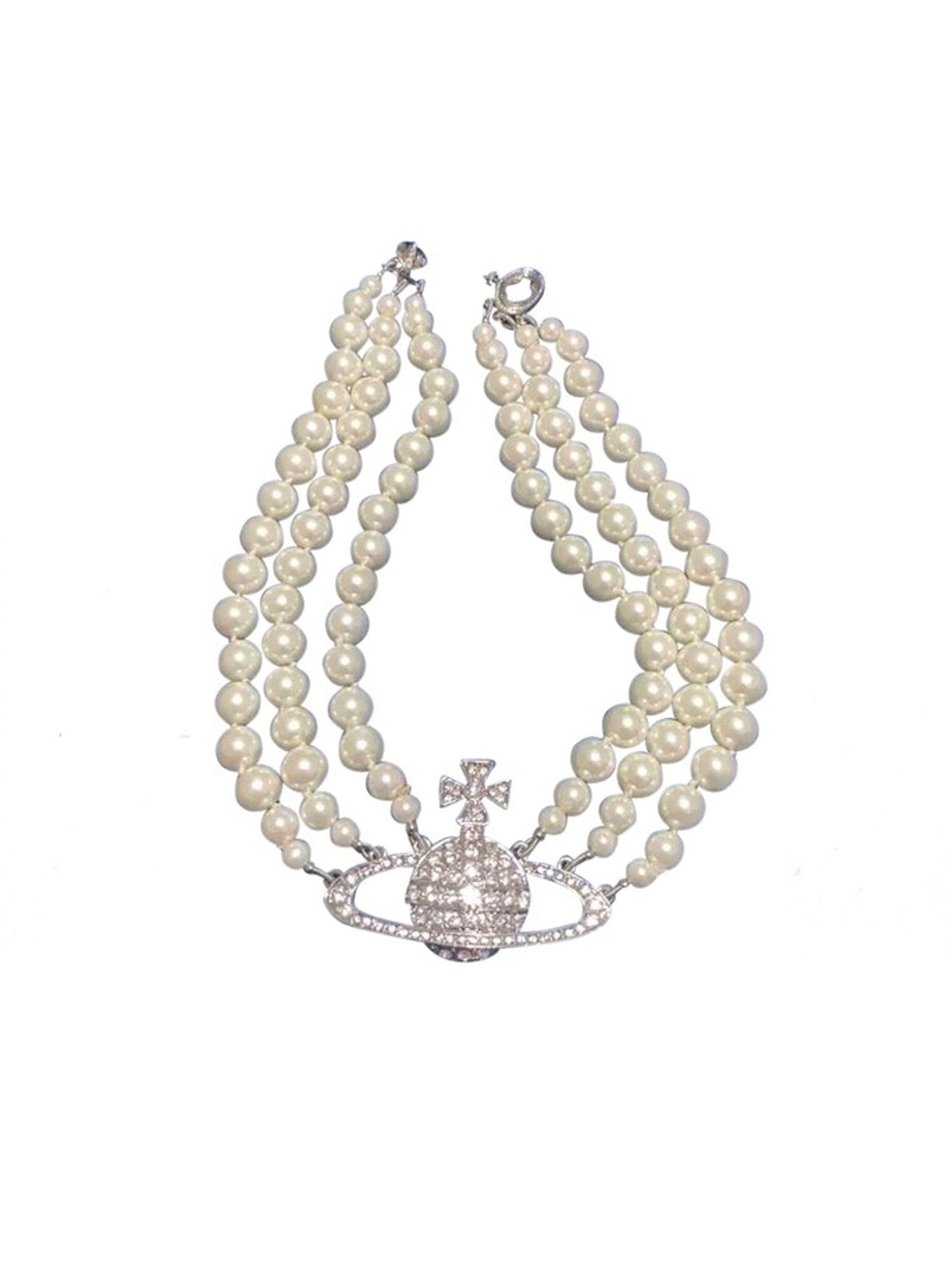 Vivienne Westwood 2000s Pearl Layer Choker