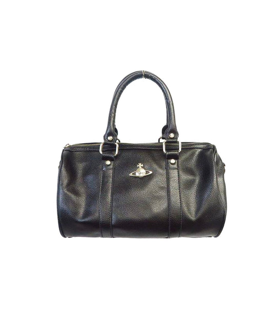 Vivienne Westwood 2000s Leather Small Duffle Bag