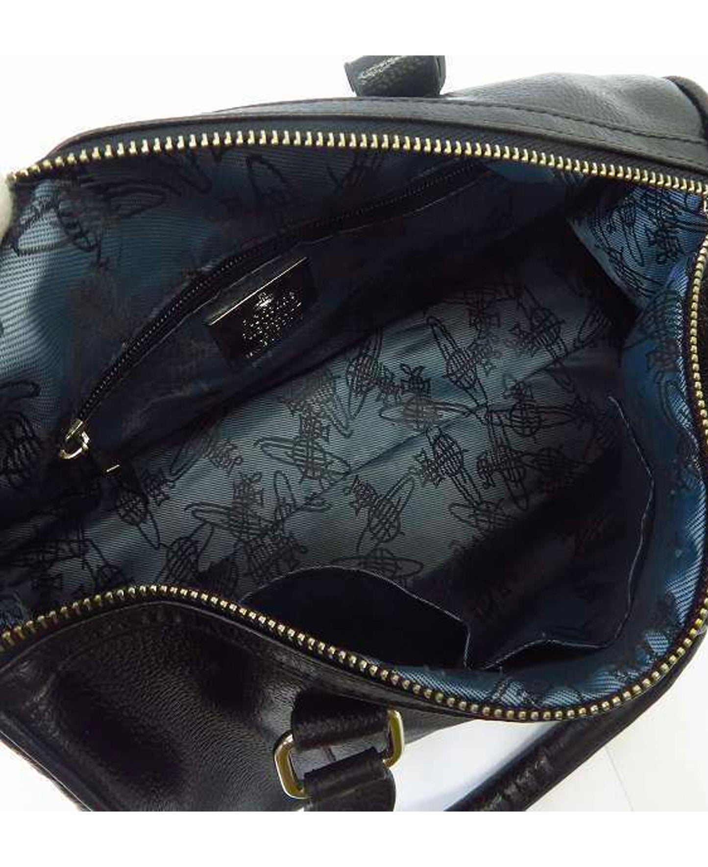 Vivienne Westwood 2000s Leather Small Duffle Bag