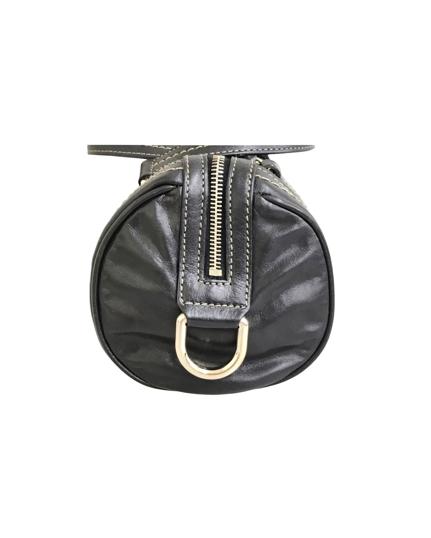 Gucci 2000s Mini Boston Leather Handbag